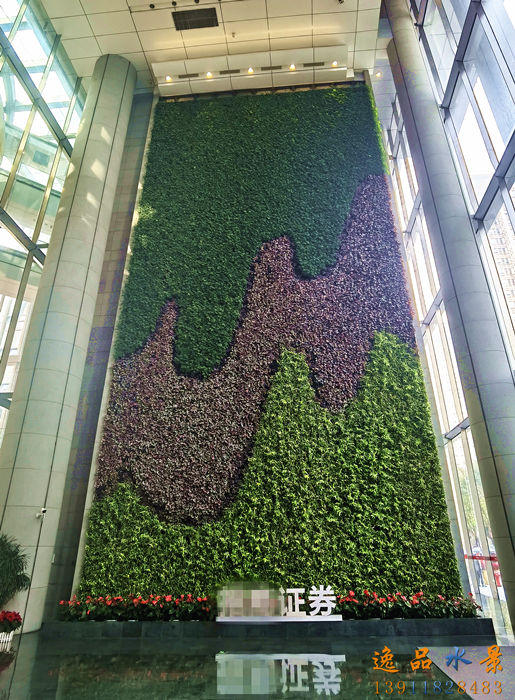 寫字樓綠植景觀墻|北京綠植墻廠家